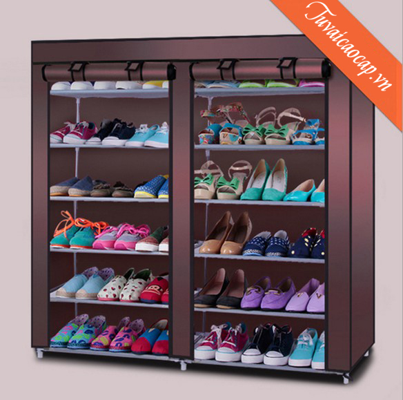 Tủ vải để giày giá rẻ tại hà nội nhiều màu sắc