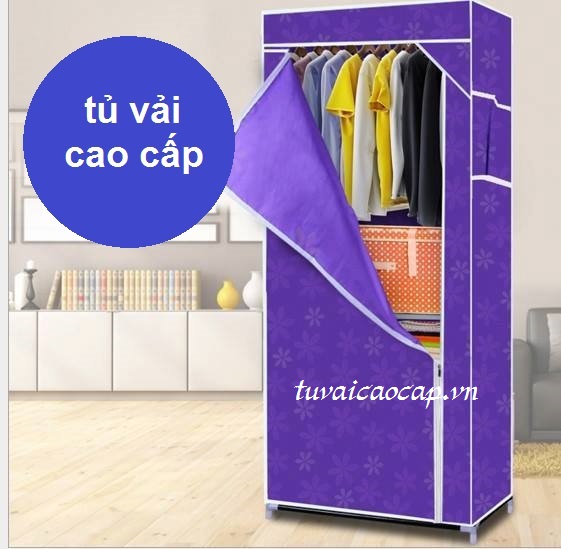 Tủ vải sinh viên 1 buồng 4 ngăn giá rẻ